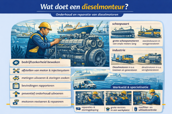 Wat doet een dieselmonteur
